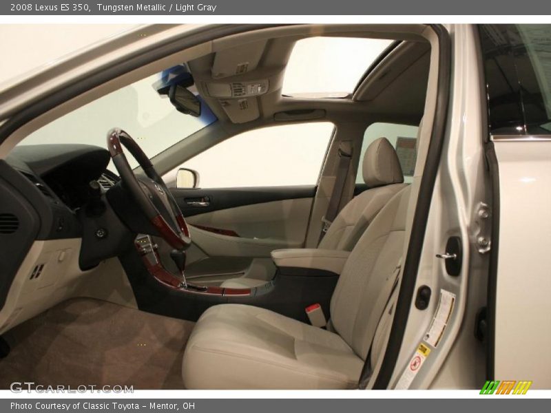 Tungsten Metallic / Light Gray 2008 Lexus ES 350