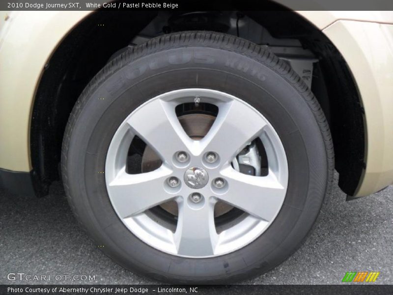 White Gold / Pastel Pebble Beige 2010 Dodge Journey SXT