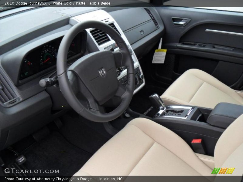 White Gold / Pastel Pebble Beige 2010 Dodge Journey SXT