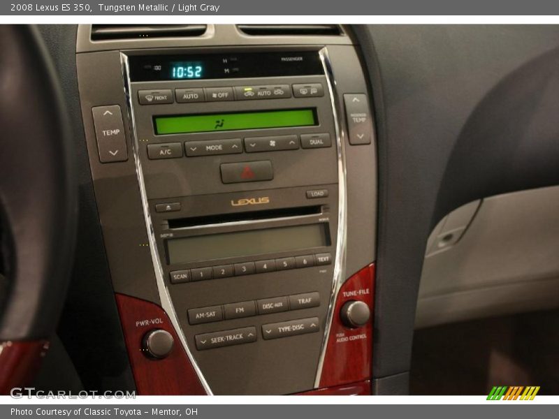 Tungsten Metallic / Light Gray 2008 Lexus ES 350