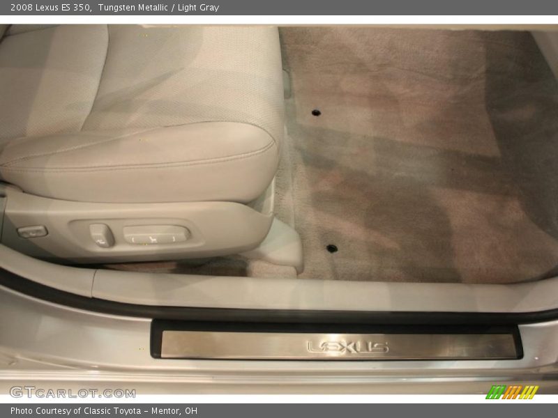 Tungsten Metallic / Light Gray 2008 Lexus ES 350