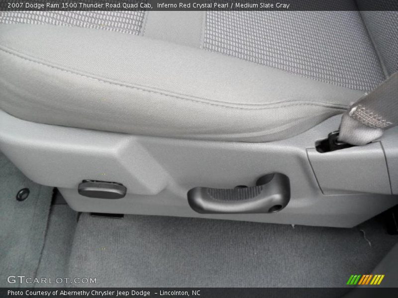 Inferno Red Crystal Pearl / Medium Slate Gray 2007 Dodge Ram 1500 Thunder Road Quad Cab
