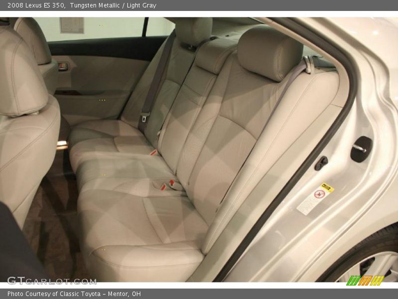 Tungsten Metallic / Light Gray 2008 Lexus ES 350