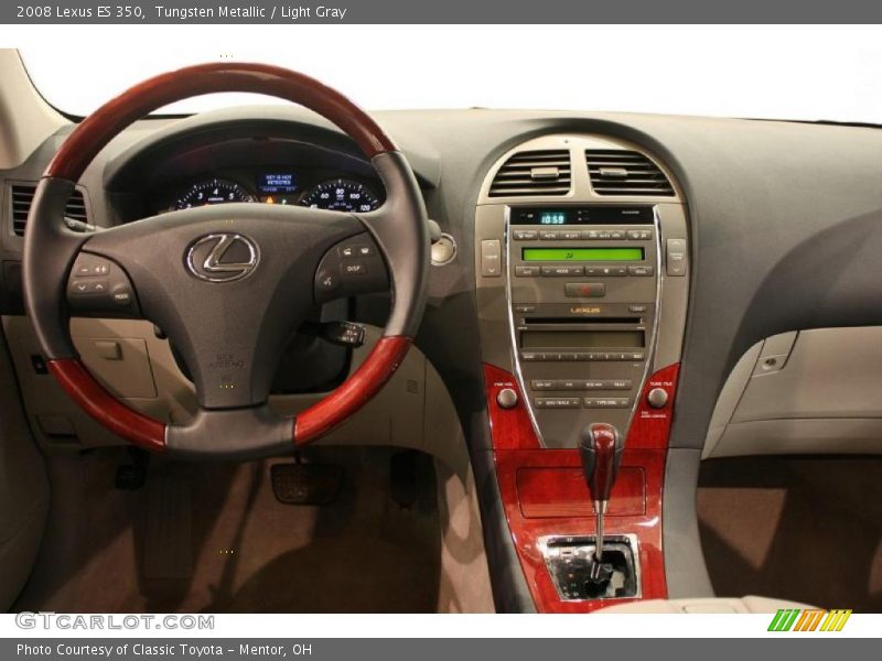 Tungsten Metallic / Light Gray 2008 Lexus ES 350