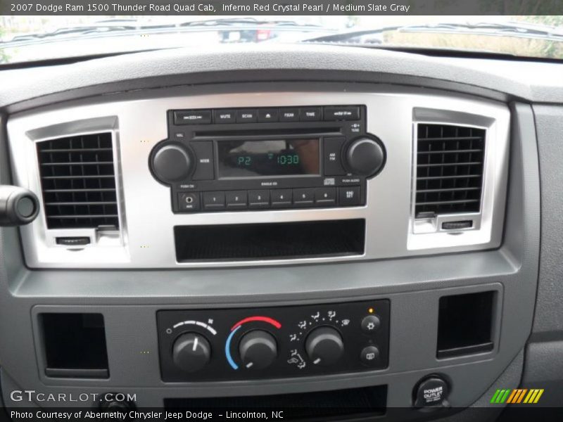 Inferno Red Crystal Pearl / Medium Slate Gray 2007 Dodge Ram 1500 Thunder Road Quad Cab