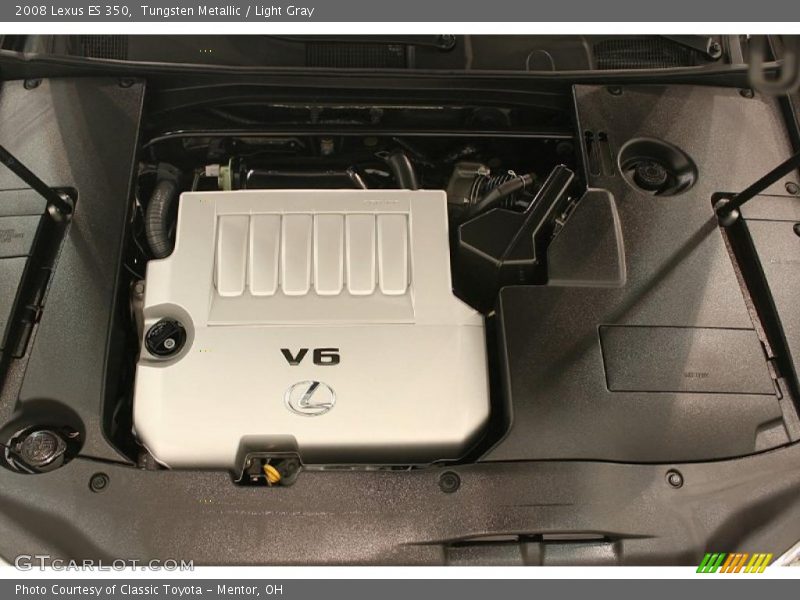 Tungsten Metallic / Light Gray 2008 Lexus ES 350