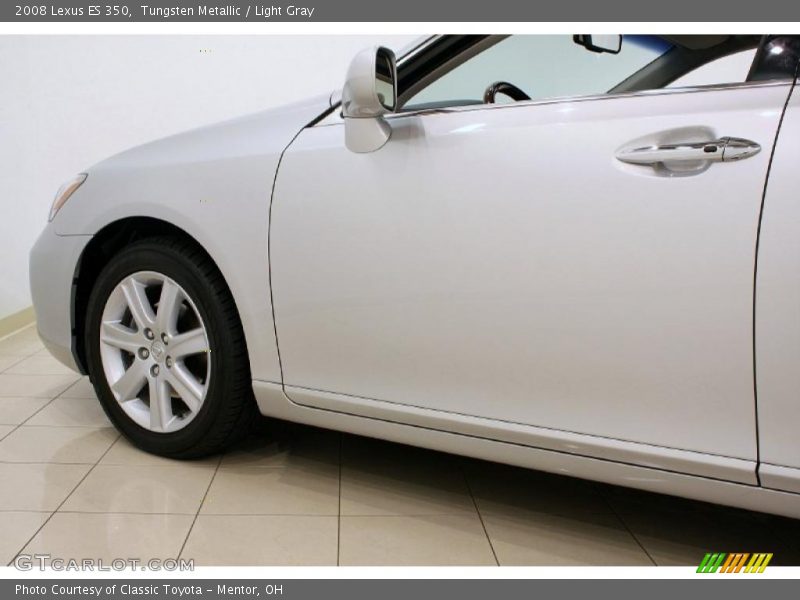 Tungsten Metallic / Light Gray 2008 Lexus ES 350