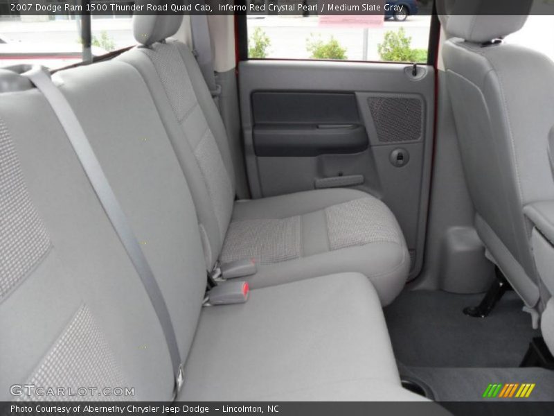 Inferno Red Crystal Pearl / Medium Slate Gray 2007 Dodge Ram 1500 Thunder Road Quad Cab