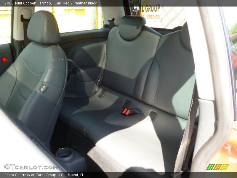 Chili Red / Panther Black 2003 Mini Cooper Hardtop