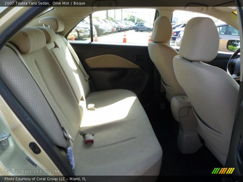 Olive Mist / Bisque 2007 Toyota Yaris Sedan
