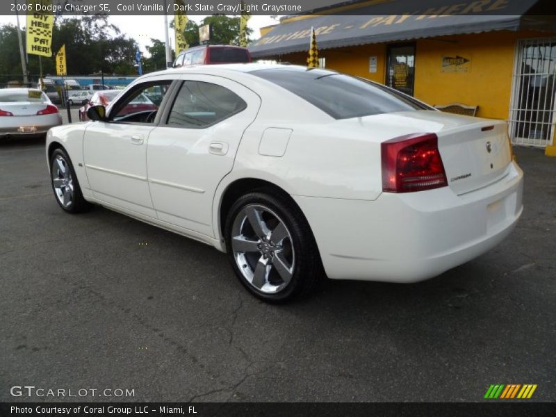 Cool Vanilla / Dark Slate Gray/Light Graystone 2006 Dodge Charger SE
