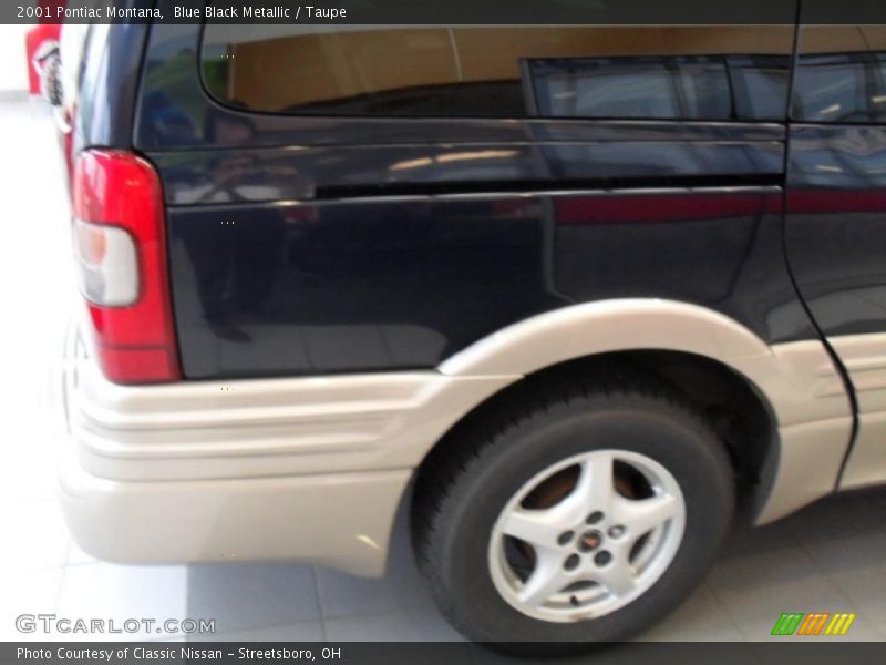 Blue Black Metallic / Taupe 2001 Pontiac Montana