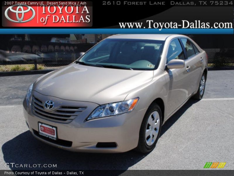 Desert Sand Mica / Ash 2007 Toyota Camry LE