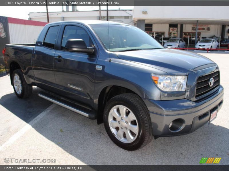 Slate Metallic / Graphite Gray 2007 Toyota Tundra SR5 Double Cab