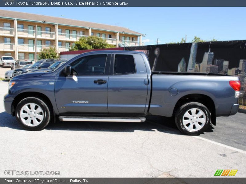 Slate Metallic / Graphite Gray 2007 Toyota Tundra SR5 Double Cab