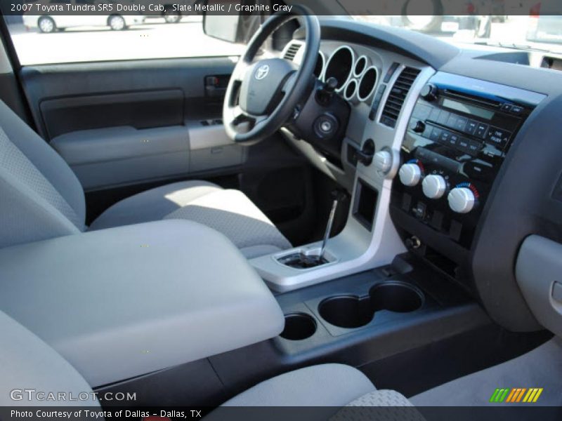 Slate Metallic / Graphite Gray 2007 Toyota Tundra SR5 Double Cab
