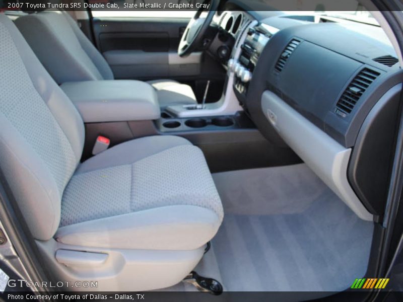 Slate Metallic / Graphite Gray 2007 Toyota Tundra SR5 Double Cab