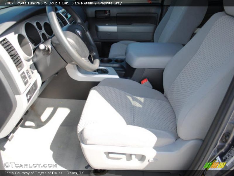 Slate Metallic / Graphite Gray 2007 Toyota Tundra SR5 Double Cab
