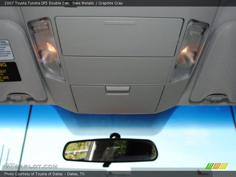 Slate Metallic / Graphite Gray 2007 Toyota Tundra SR5 Double Cab