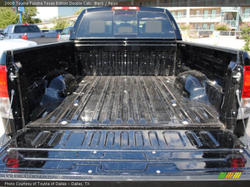 Black / Beige 2008 Toyota Tundra Texas Edition Double Cab