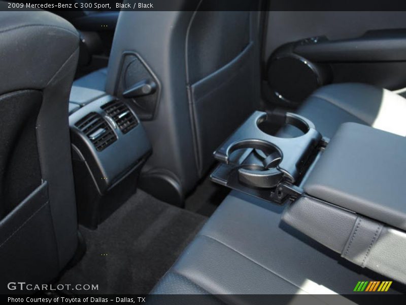 Black / Black 2009 Mercedes-Benz C 300 Sport