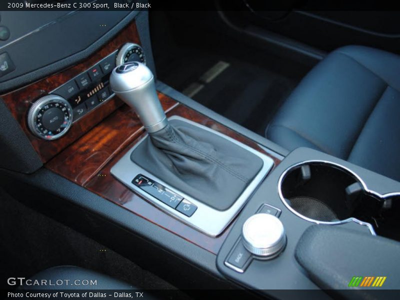 Black / Black 2009 Mercedes-Benz C 300 Sport