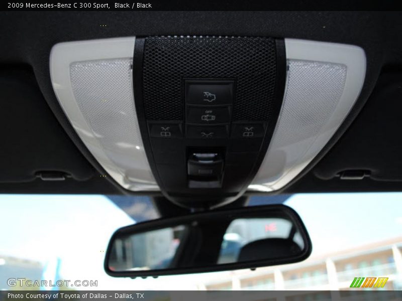Black / Black 2009 Mercedes-Benz C 300 Sport