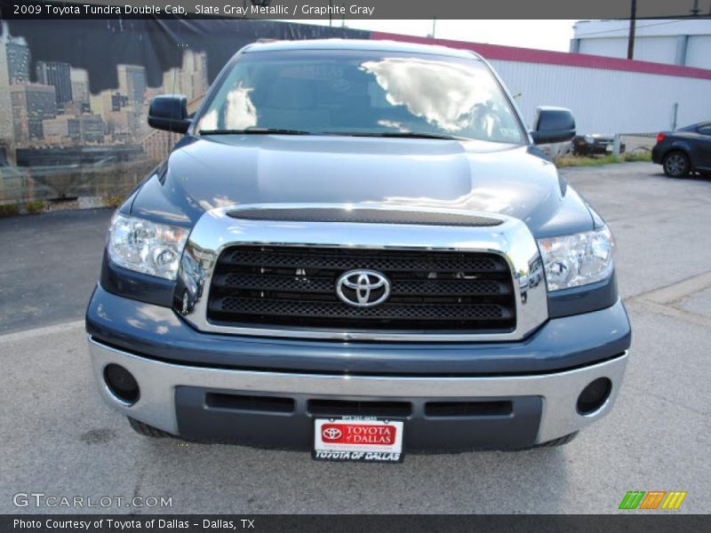 Slate Gray Metallic / Graphite Gray 2009 Toyota Tundra Double Cab