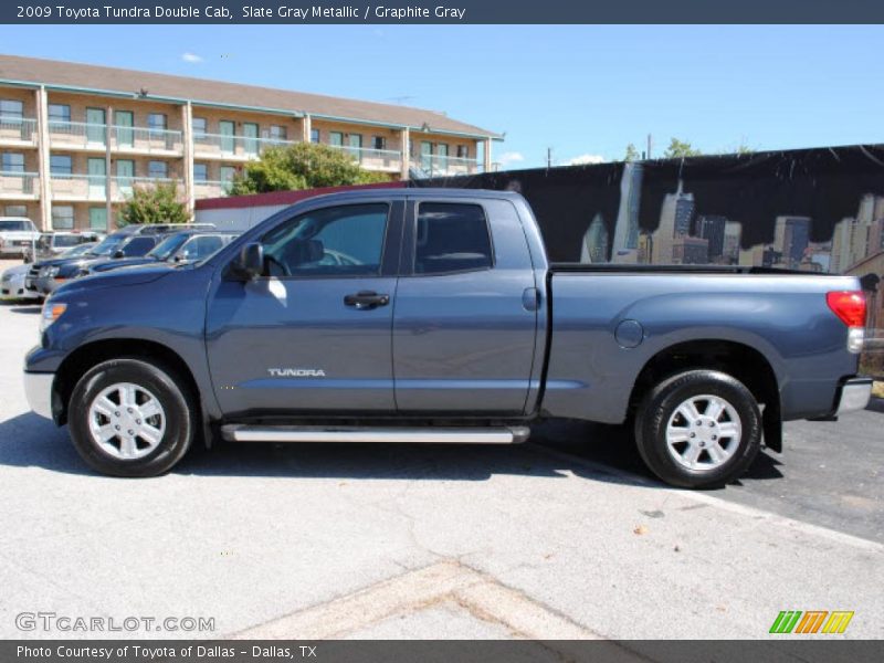 Slate Gray Metallic / Graphite Gray 2009 Toyota Tundra Double Cab