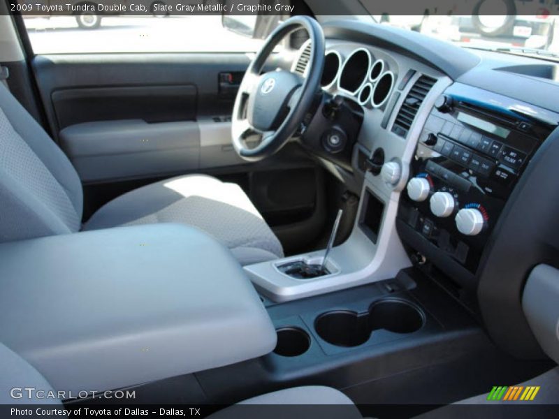 Slate Gray Metallic / Graphite Gray 2009 Toyota Tundra Double Cab