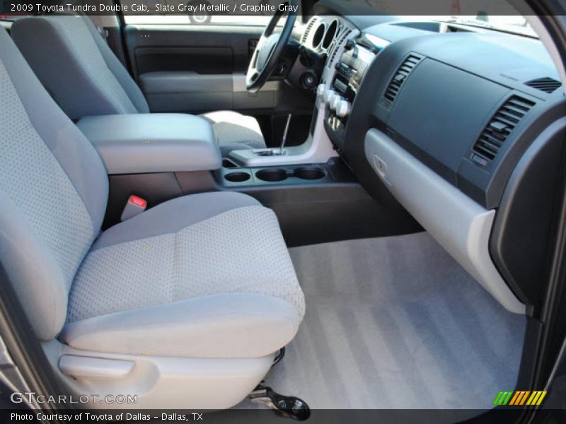 Slate Gray Metallic / Graphite Gray 2009 Toyota Tundra Double Cab