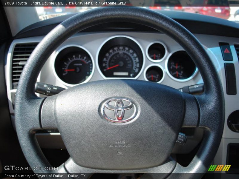 Slate Gray Metallic / Graphite Gray 2009 Toyota Tundra Double Cab