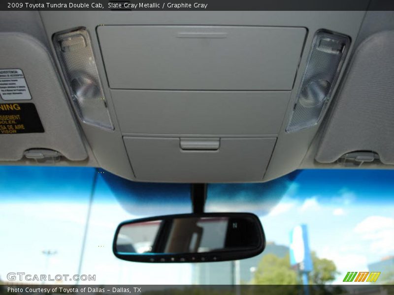 Slate Gray Metallic / Graphite Gray 2009 Toyota Tundra Double Cab