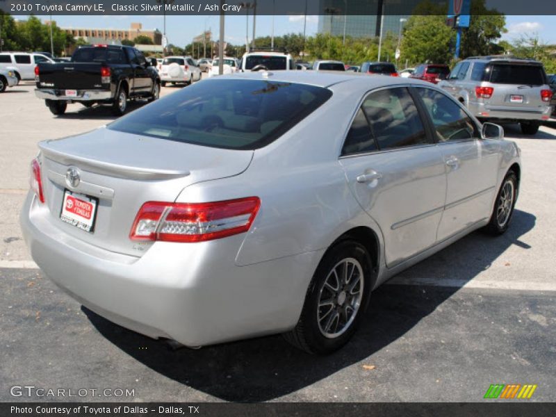 Classic Silver Metallic / Ash Gray 2010 Toyota Camry LE