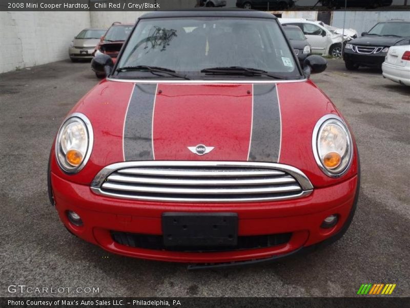 Chili Red / Grey/Black 2008 Mini Cooper Hardtop