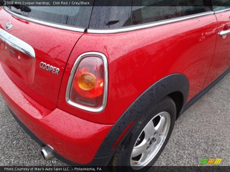 Chili Red / Grey/Black 2008 Mini Cooper Hardtop