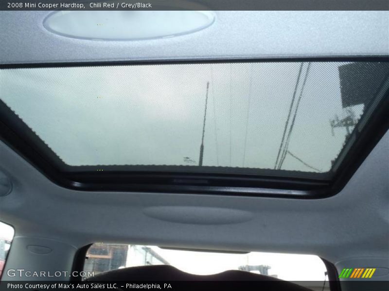 Chili Red / Grey/Black 2008 Mini Cooper Hardtop
