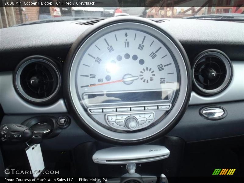 Chili Red / Grey/Black 2008 Mini Cooper Hardtop