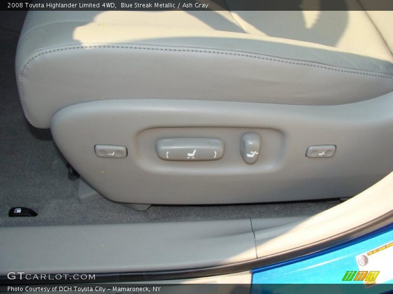 Blue Streak Metallic / Ash Gray 2008 Toyota Highlander Limited 4WD