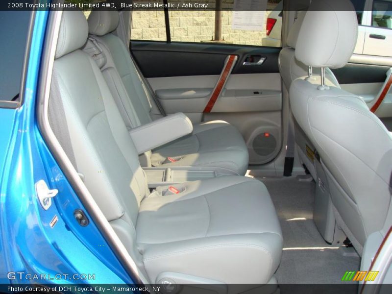 Blue Streak Metallic / Ash Gray 2008 Toyota Highlander Limited 4WD