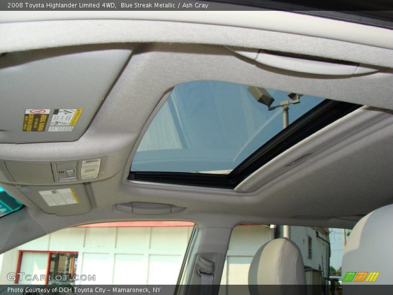 Blue Streak Metallic / Ash Gray 2008 Toyota Highlander Limited 4WD