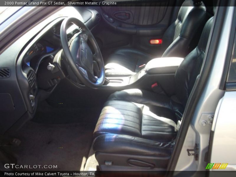 Silvermist Metallic / Graphite 2000 Pontiac Grand Prix GT Sedan