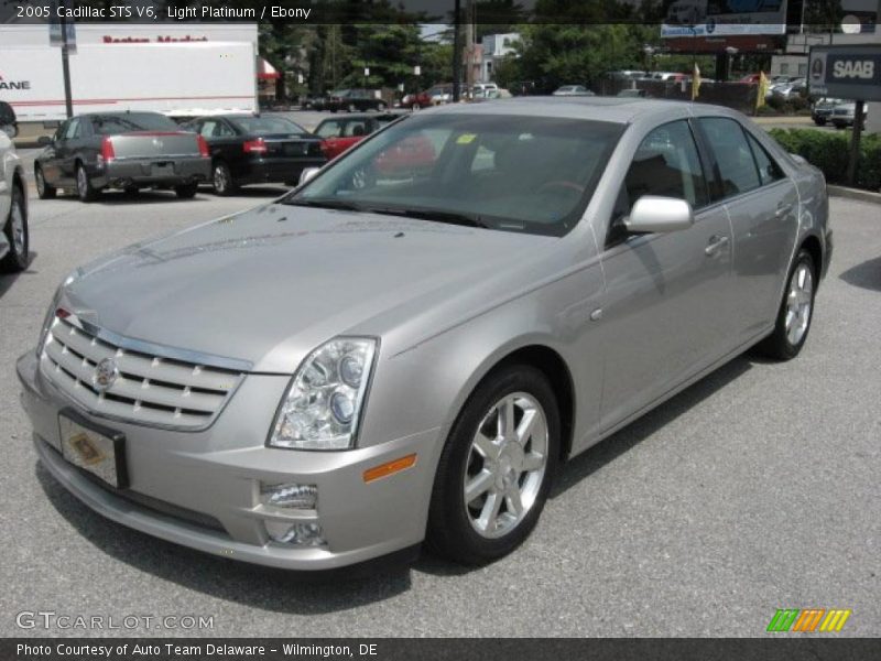 Light Platinum / Ebony 2005 Cadillac STS V6