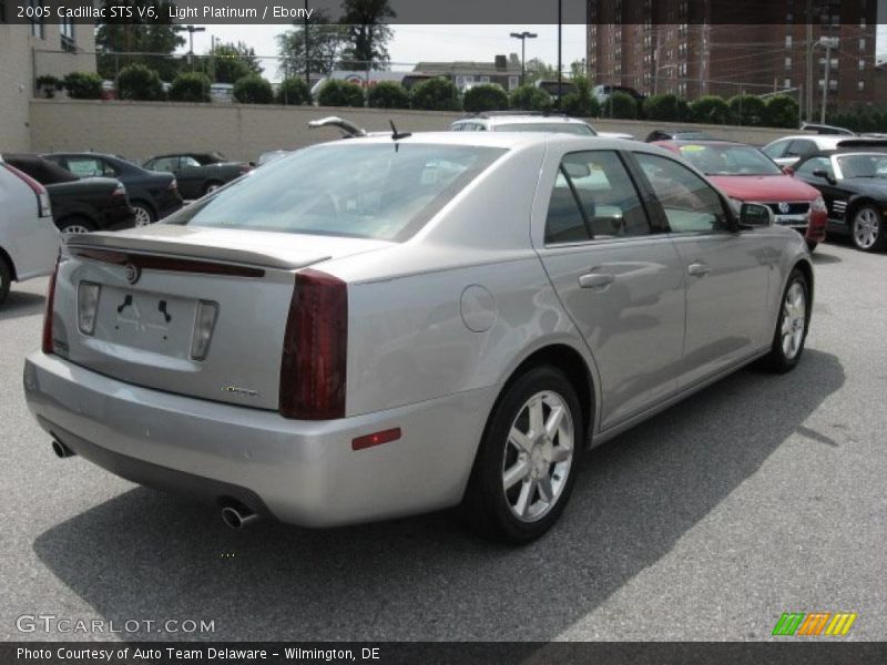 Light Platinum / Ebony 2005 Cadillac STS V6