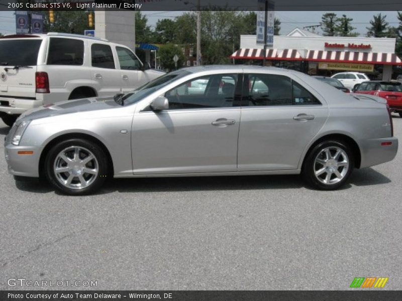 Light Platinum / Ebony 2005 Cadillac STS V6