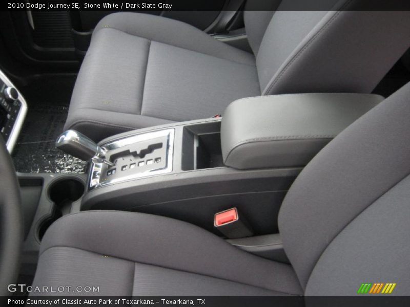 Stone White / Dark Slate Gray 2010 Dodge Journey SE