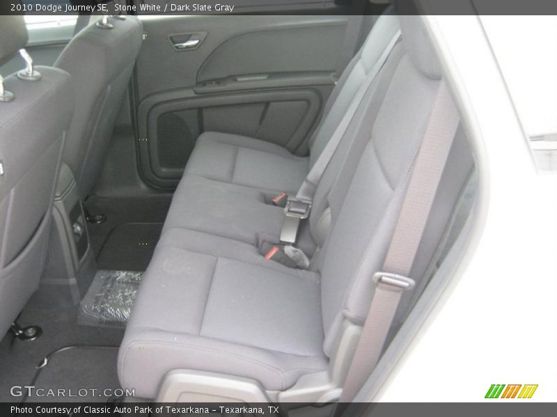 Stone White / Dark Slate Gray 2010 Dodge Journey SE