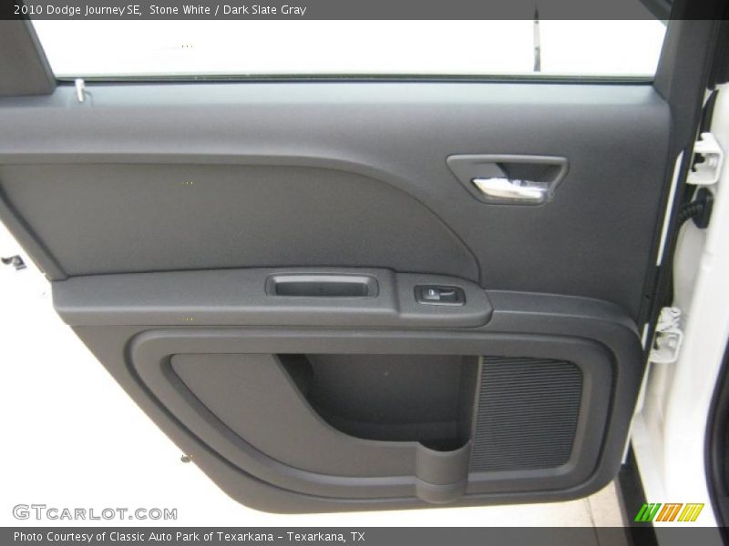 Stone White / Dark Slate Gray 2010 Dodge Journey SE