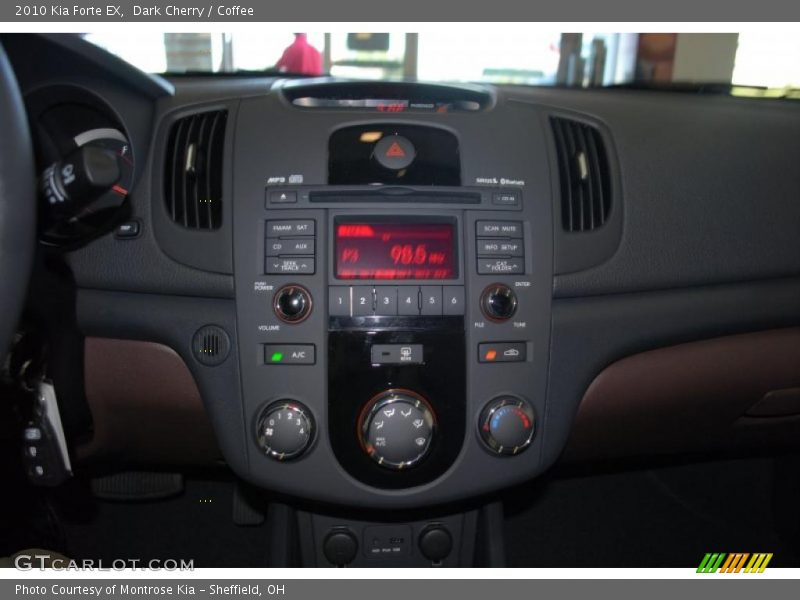 Dark Cherry / Coffee 2010 Kia Forte EX