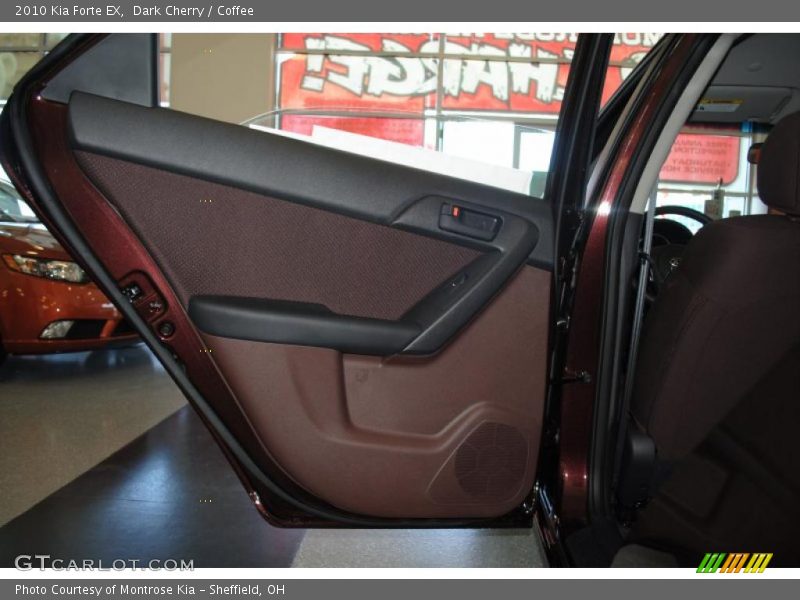 Dark Cherry / Coffee 2010 Kia Forte EX